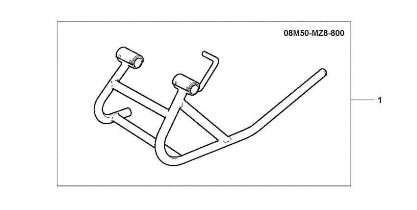 VT600CD Maintenance stand