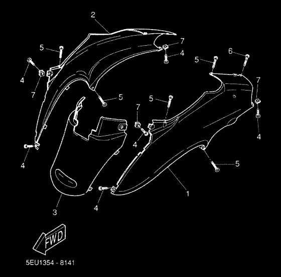 YH50 Боковая крышка