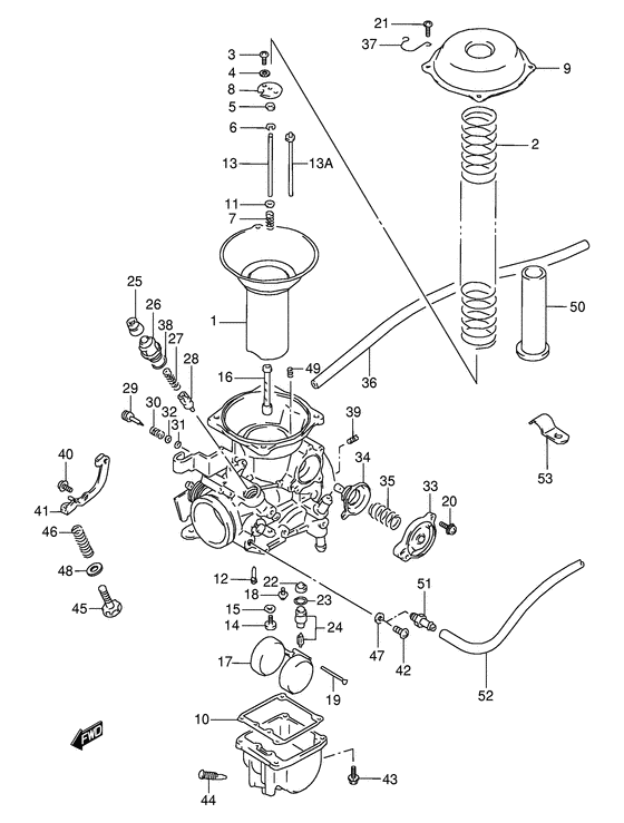 Carburetor assy