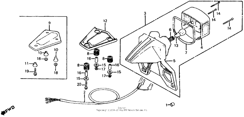 Taillight 79-82