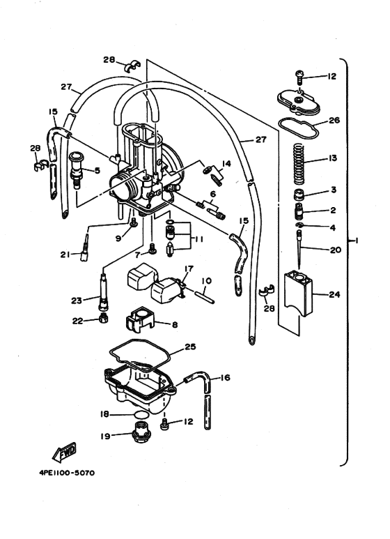 Carburetor assy