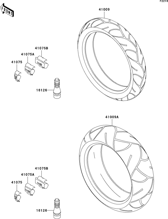 ZX900 Покрышки