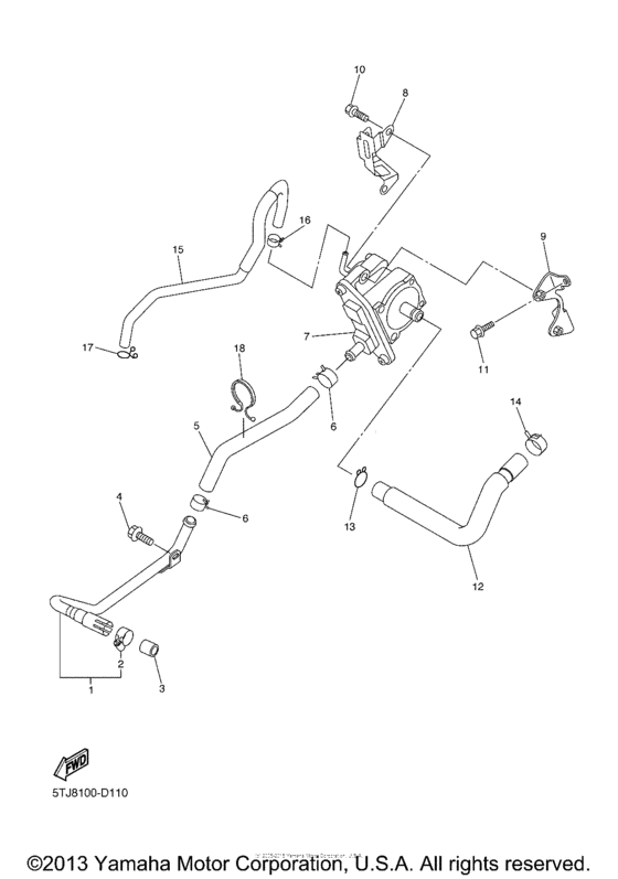 WR450FV Система забора воздуха