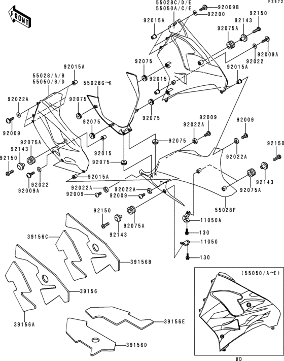 Cowling lowers(1/2)