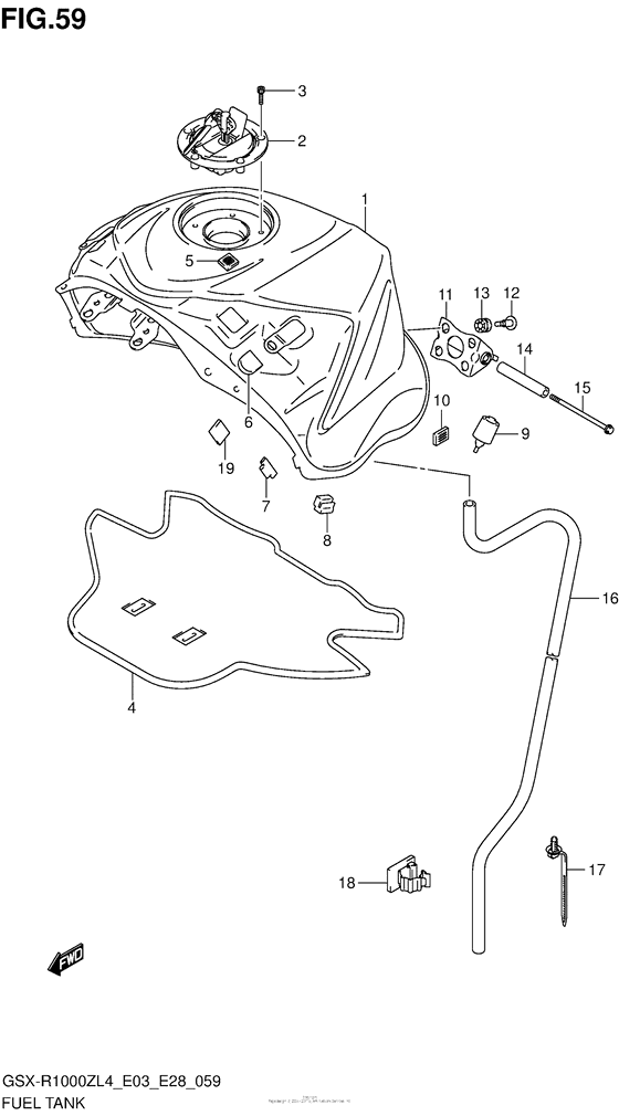 Fuel Tank (Gsx-R1000Zl4 E33)