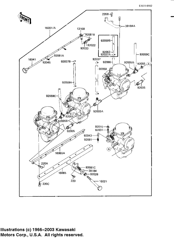 Carbuertor assy