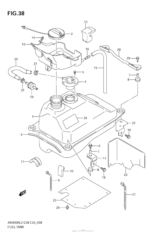 Fuel Tank (An400Za L2 E28)
