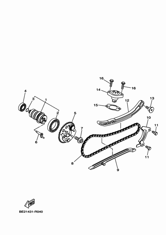 Camshaft & chain