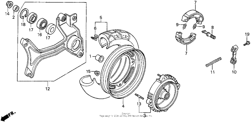 Rear wheel 86-87