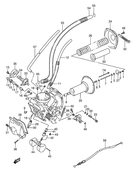 Carburetor assy