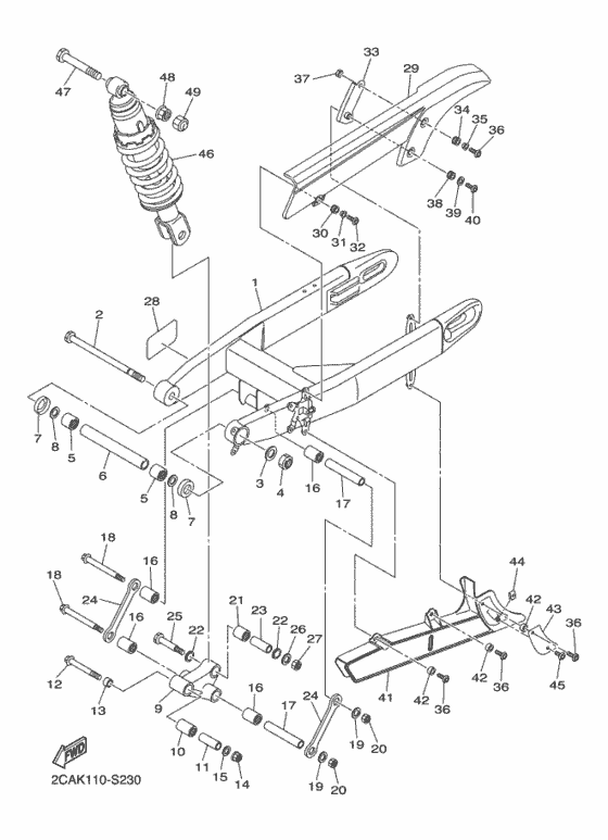 Rear arm & suspension