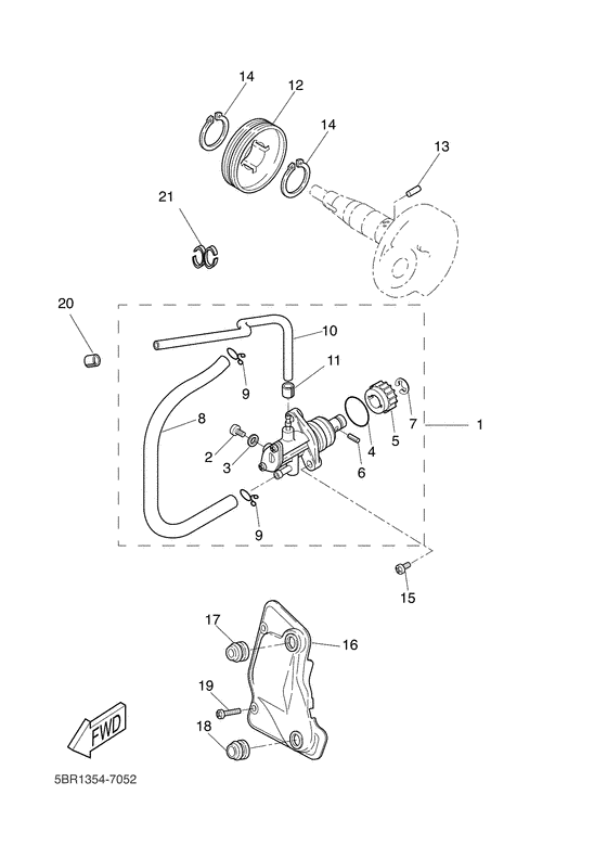 YQ50 Масляный насос