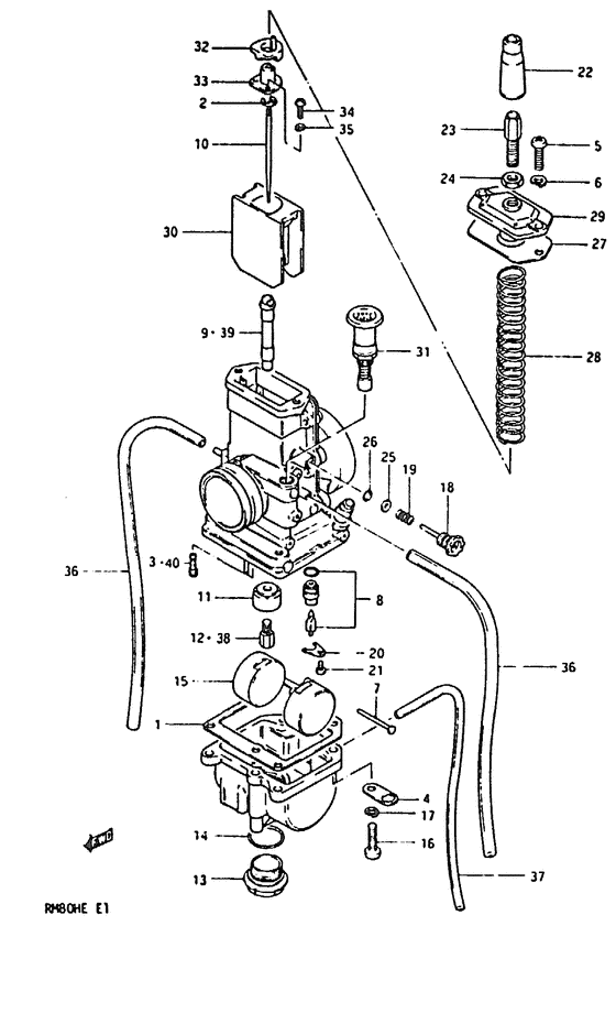 Carburetor assy