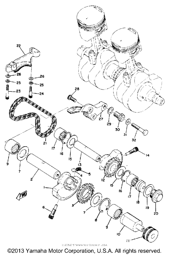 TX750A Балансир кривошипа