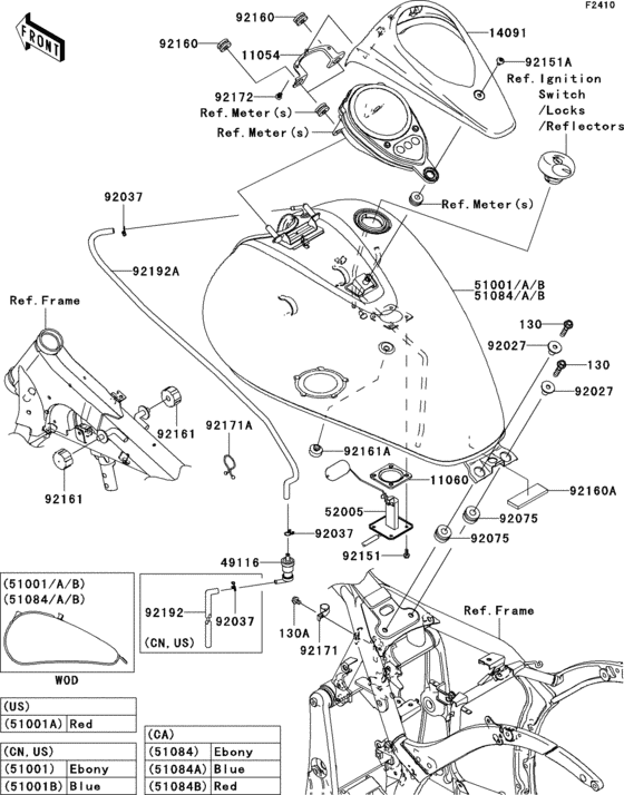 VN900 Fuel tank(1 / 3)(c7f)