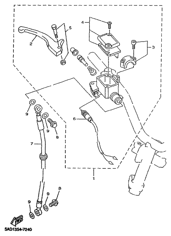 YN50R Hauptbremszylinder