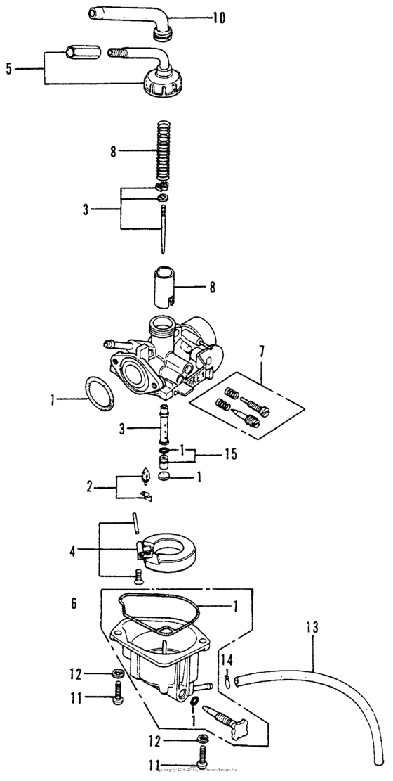 Carburetor 76-78