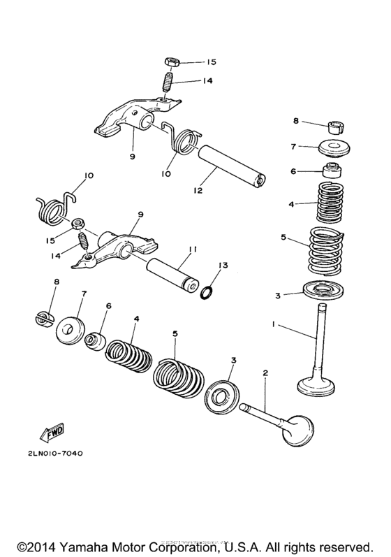 XT225VC Клапана
