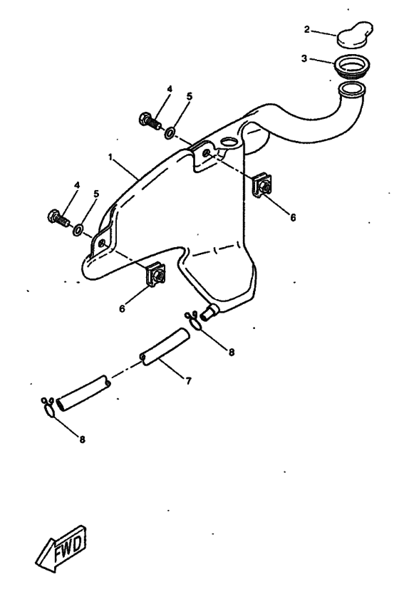 CW50RS Бак масляный