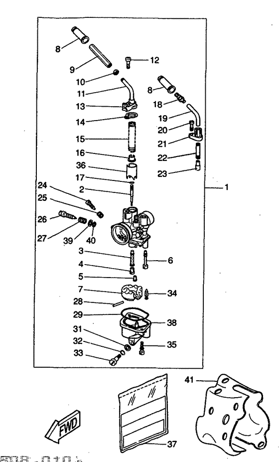 CW50 Карбюратор