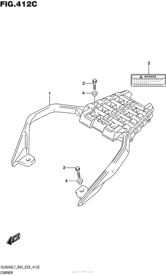 Carrier (Dl650Al7 E33)