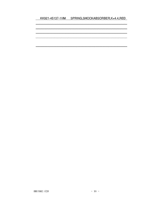 RM100 Catalog preface