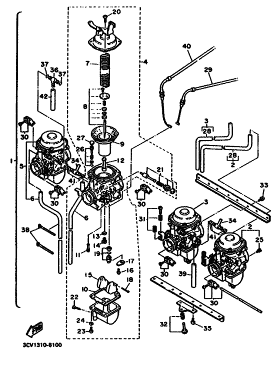 Carburetor assy