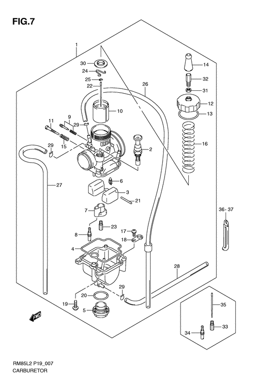 Carburetor assy