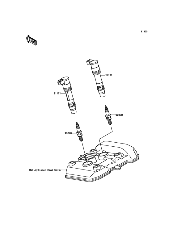 EX300 Система зажигания