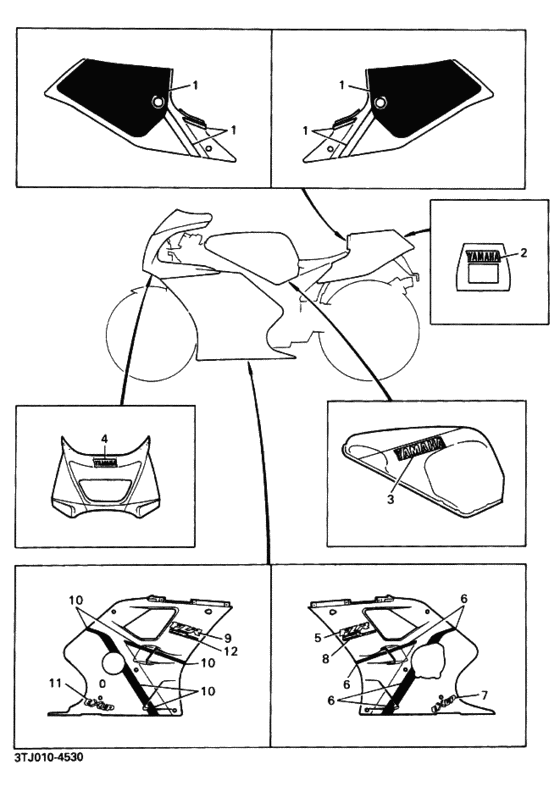 FZR400RR ｸﾞﾗﾌｲﾂｸ･ｴﾝﾌﾞﾚﾑ 2