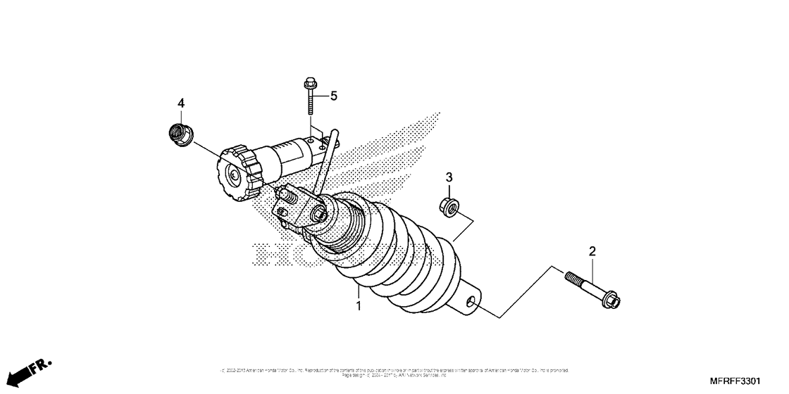 Rear Shock Absorber (2)