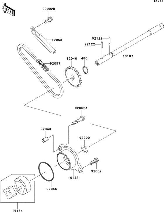 VN900 Масляный насос