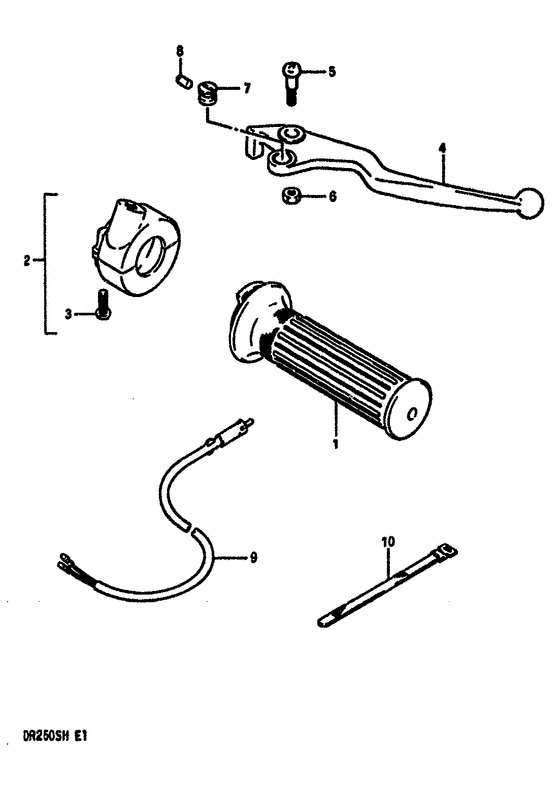 Right handle switch