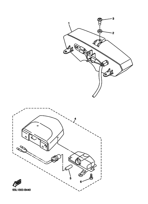 Taillight unit ass`y