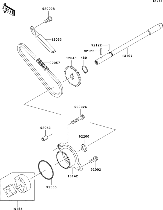 VN900 Масляный насос