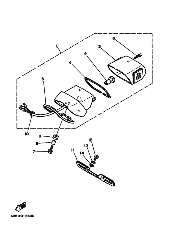 Taillight unit ass`y