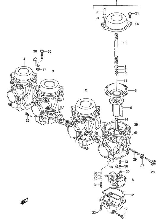 Carburetor assy