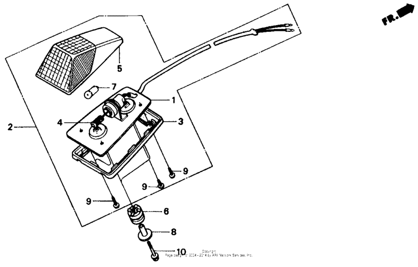 Taillight 84-85