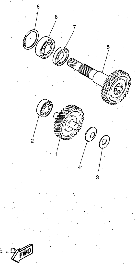 YQ50 Трансмиссия