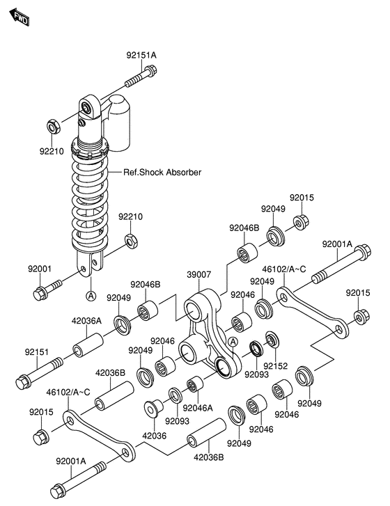 RM65 Suspension ignition coil