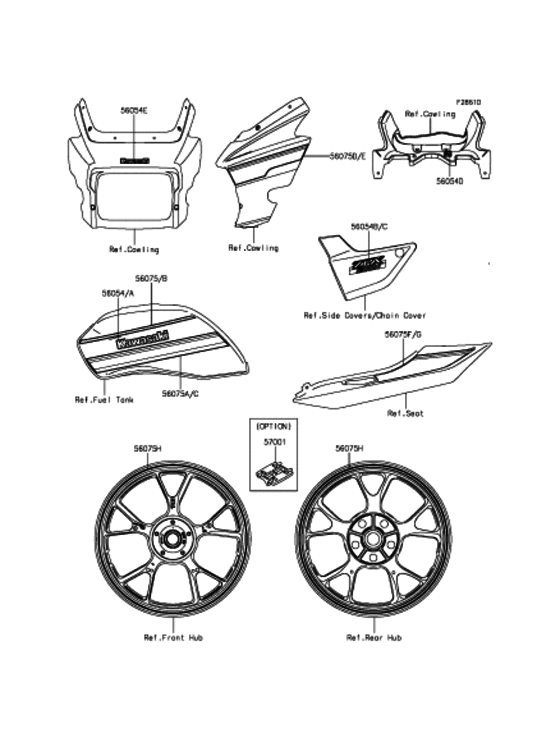 ZR1200 デカール(ブラック)(DFF)