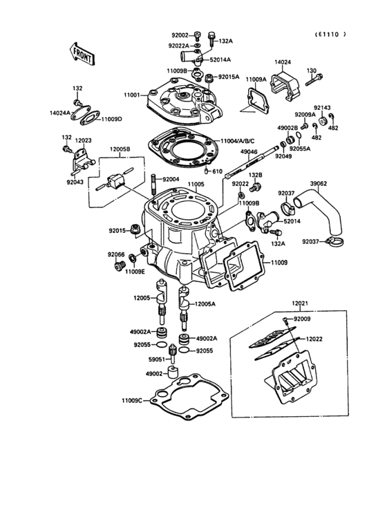 Cylinder head/cylinder(1/2)