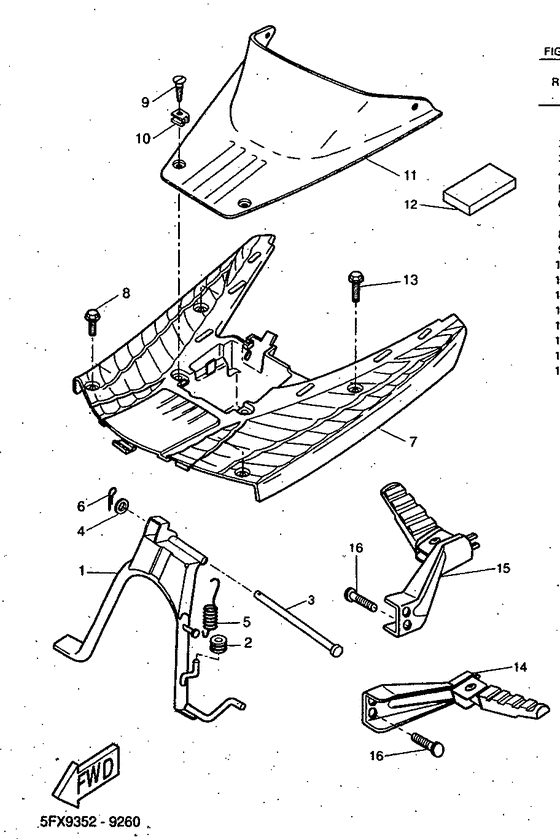 CW50RS Soporte . apoyapie