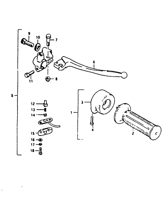 Right handle switch