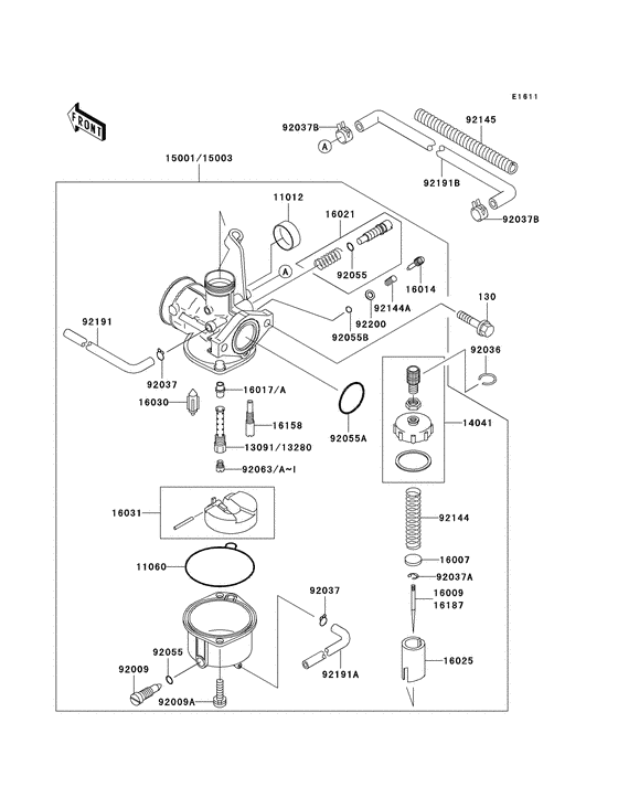 Carburetor assy
