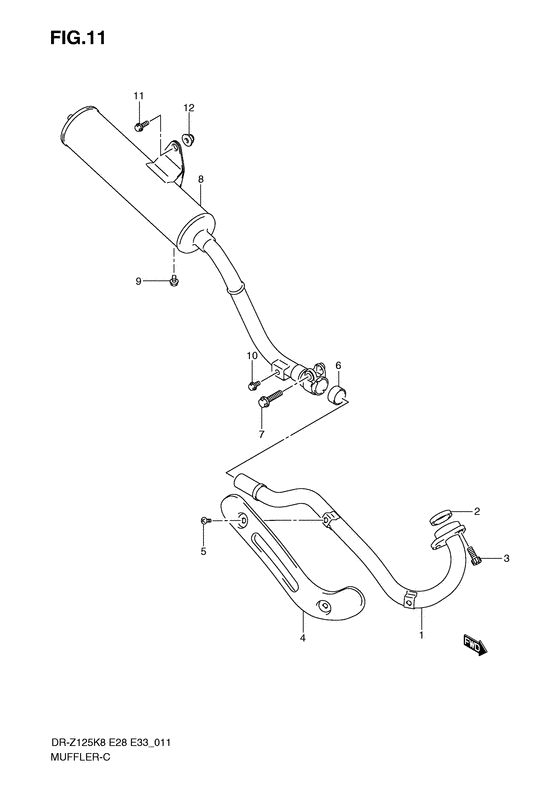Muffler comp
