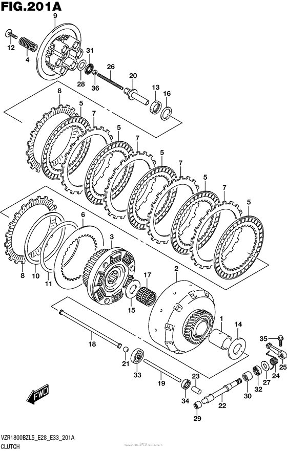 Clutch (Vzr1800Bzl5 E28)