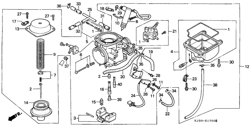 Carburetor assy