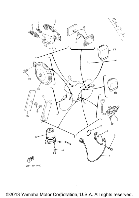 FZR600RE Электрика