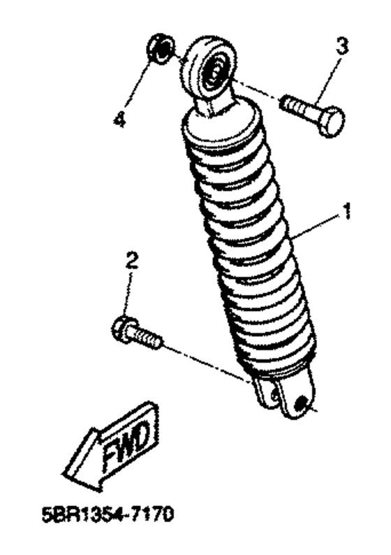 YQ50 Задняя подвеска